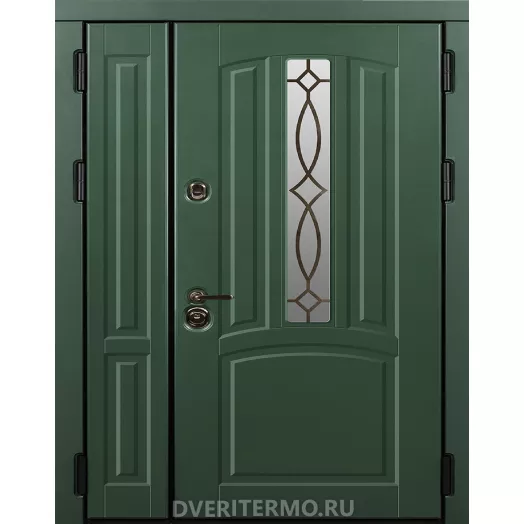 Парадная темодверь Челси с окном для дома